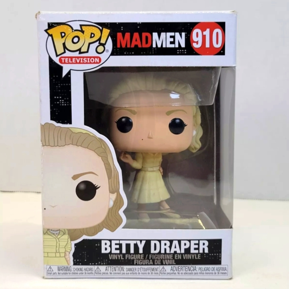 Funko POP! Television Mad Men Vinyl Figure Betty Draper 910 Collectible Figurine